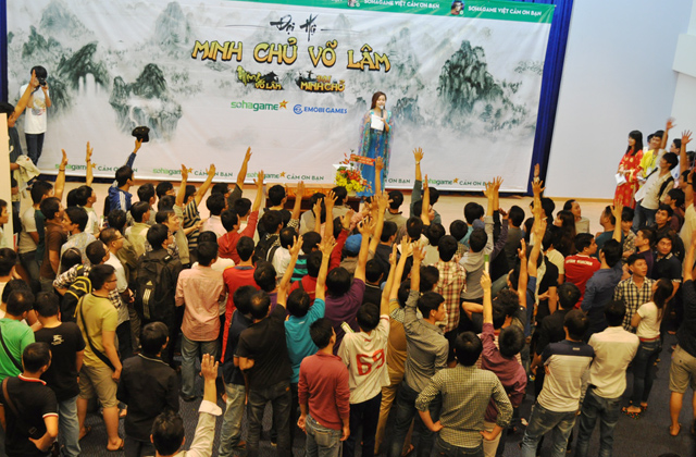 
Cộng đồng game thủ Việt nhiệt liệt hưởng ứng tham gia vào Đại Hội Minh Chủ Võ Lâm do NPH SohaGame tổ chức.

