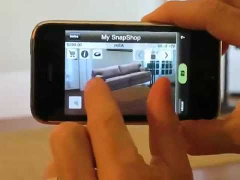 Ứng dụng Snapshop - mua và thử đồ nội thất trên iPhone