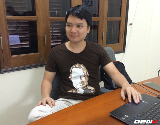 Anh Nguyễn Duy Sơn chia sẻ về dự án game của mình.