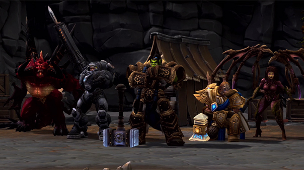 Những vị tướng quen thuộc trong các thế giới của Blizzard.