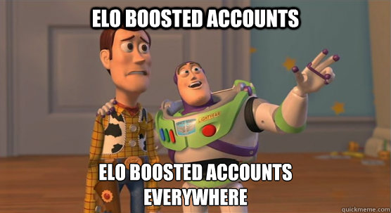 
ELO Boosted Accounts Everywhere.
