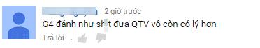 
QTV nên đi thay vì G4 - Chia sẻ của Fan.
