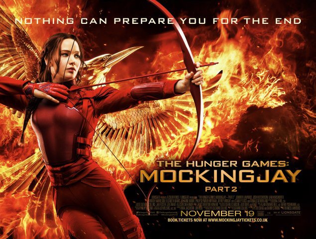 
The Hunger Games: Mockingjay Part 2 giành được 100 triệu USD trong tuần công chiếu đầu tiên.

