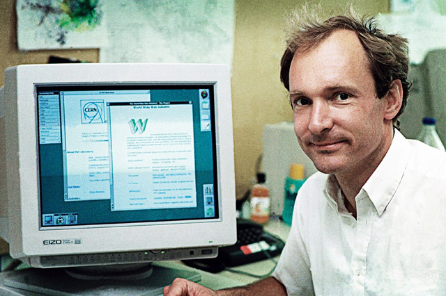 Tim Berners-Lee, cha đẻ của World Wide Web.