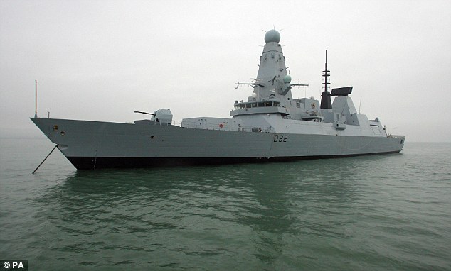  Kẻ Hủy Diệt Type-45, mẫu chiến hạm mới của Hải Quân Hoàng Gia Anh. 