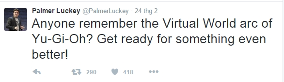 
Thông báo của Palmer Luckey về dự án game bài ma thuật giống hệt như trong Yu-Gi-Oh

