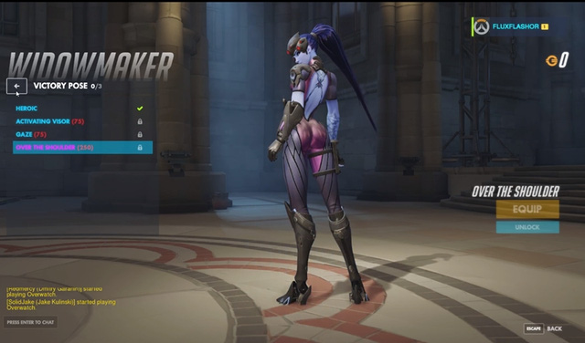 
Tư thế tạo hình chiến thắng của Widowmaker mới bị Blizzard xóa khỏi Overwatch
