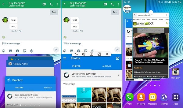 Multiple Windows trên Samsung Galaxy Note 5
