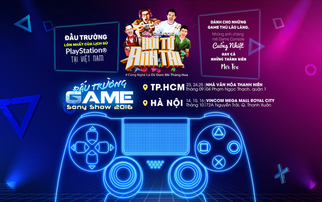 
Sony Show 2016 năm nay mang đến hàng loạt giải thưởng với tổng trị giá lên đến 500 triệu đồng.
