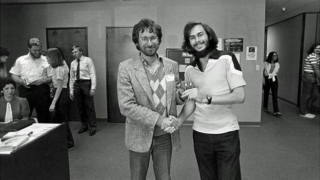 Steven Spielberg and Howard Scott Warshaw