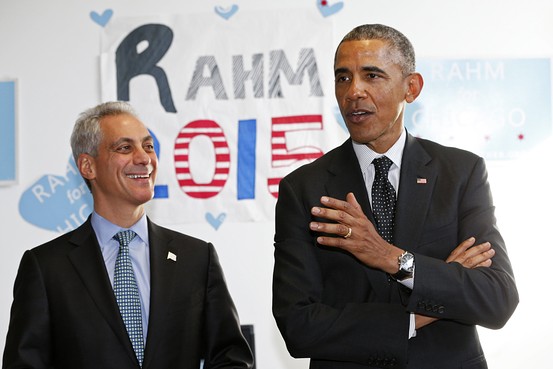  Ông Emanuel và Tổng thống Obama giống như hai người bạn thân. 