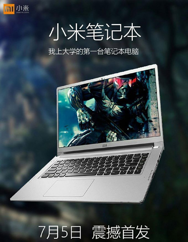  Ảnh báo chí của laptop Xiaomi Notebook 12,5 inch từng rò rỉ trước đó 