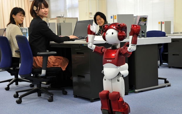  Những con robot giống như thế này sẽ thay thế rất nhiều công việc làm của con người trong tương lai. 