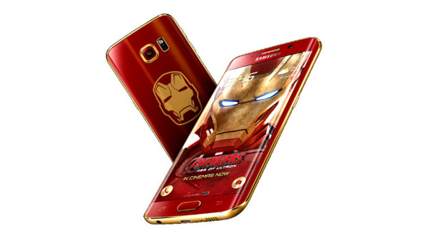 Samsung Galaxy S6 Edge Iron Man của năm ngoái.