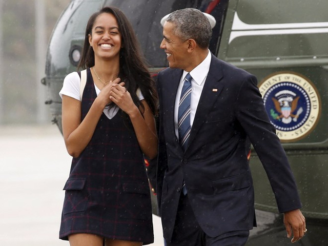  Malia Obama sẽ có một năm trải nghiệm cuộc sống trước khi vào đại học.​ 