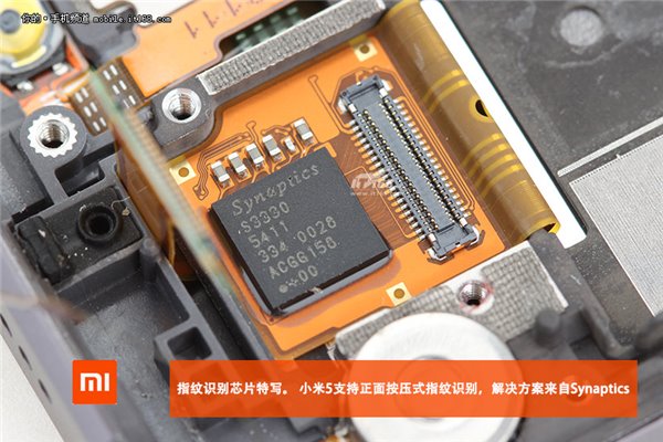  Cận cảnh chip Synaptics IF 