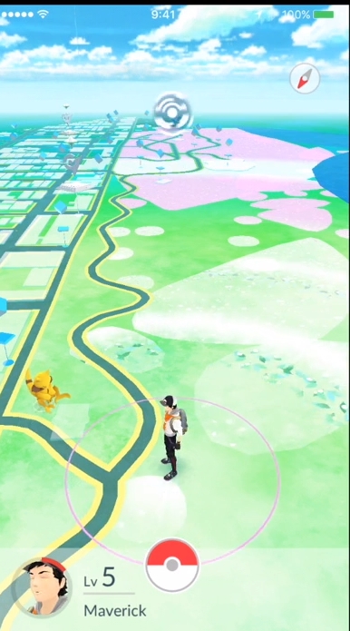 
Pokemon xuất hiện trên bản đồ cực dễ dàng, có khá nhiều Pokemon
