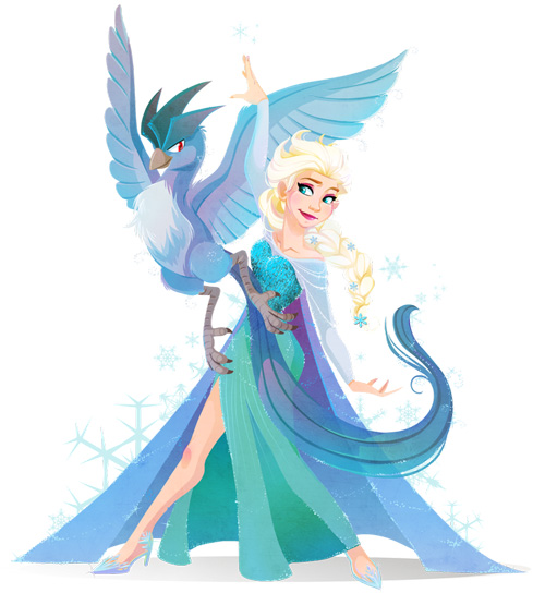 
Elsa + Articuno
