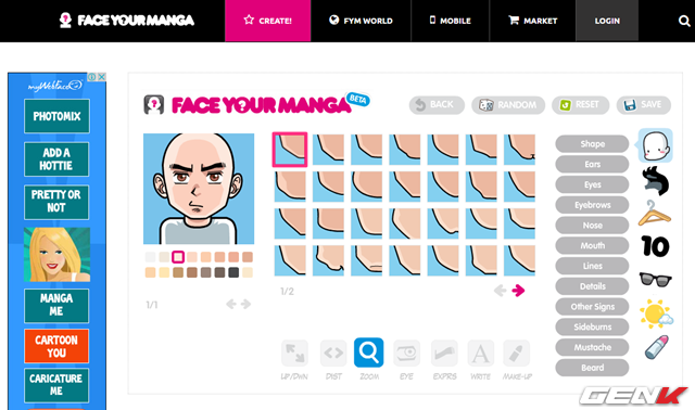 Cách tạo avatar làm sticker hoạt hình trên Facebook  Downloadvn