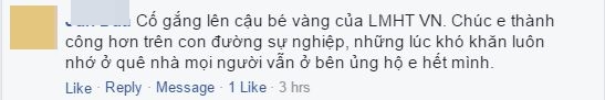 
Fan hâm mộ chúc SofM thành công trên con đường sự nghiệp của mình.
