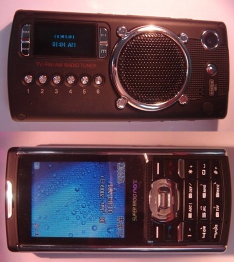  Chiếc điện thoại Sấm Sét Thunder Super Radio Phone - không lo bị mất cắp 