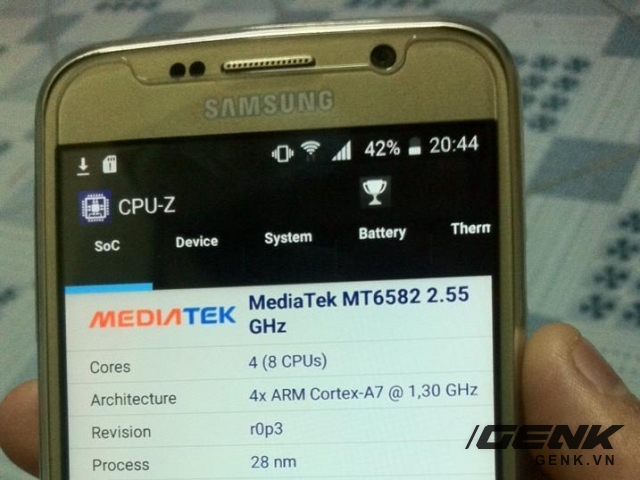  Chiếc Galaxy S6 nhái sử dụng vi xử lý MediaTek. 