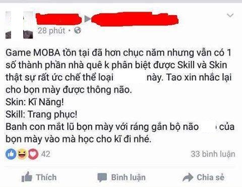 
Trò cười do game thủ Việt tung lên mạng và đang trở thành nội dung hot được chia sẻ trong cộng đồng.
