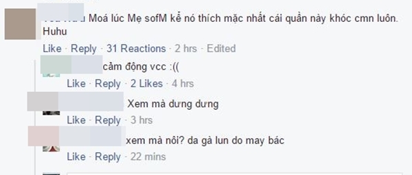 
Ai xem qua bộ phim đều không tránh khỏi khóe mắt cay cay vì quá cảm động
