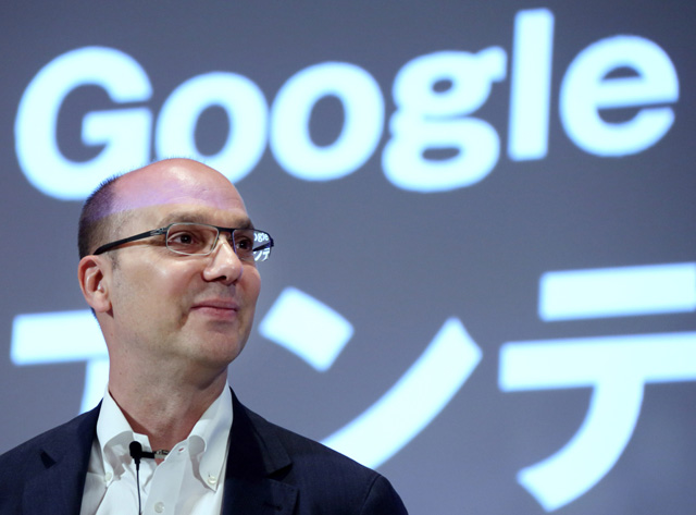 Cha đẻ Android, Andy Rubin.
