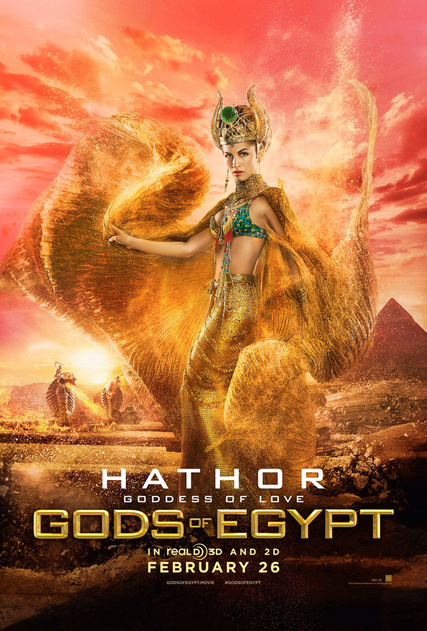 
Tạo hình Nữ thần Hathor trong Gods of Egypt

