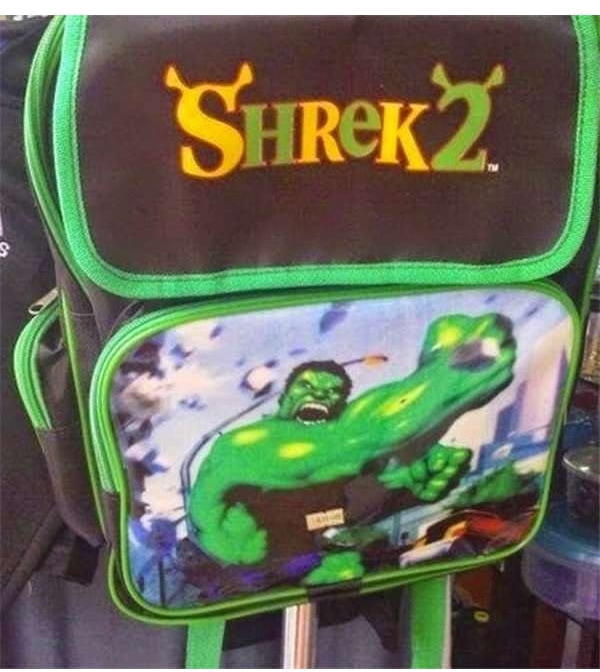 
Hulk tham gia đóng phim hoạt hình Shrek từ bao giờ thế nhỉ?

