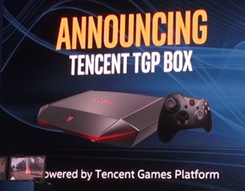 
Hình ảnh về chiếc máy Console TGP Box do Tencent sản xuất
