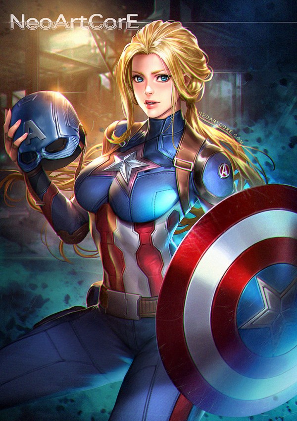 Marvel Comics Superhero  Captain America 4K tải xuống hình nền