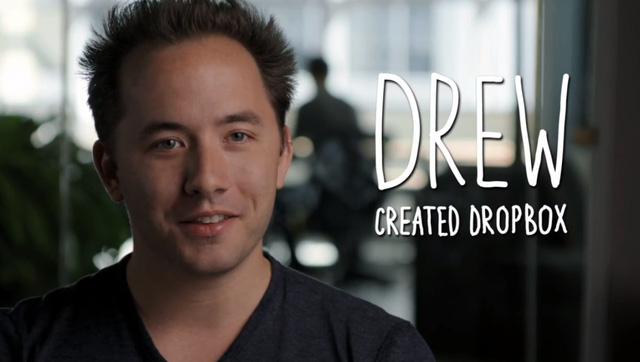  CEO Drew Houston của Dropbox. 