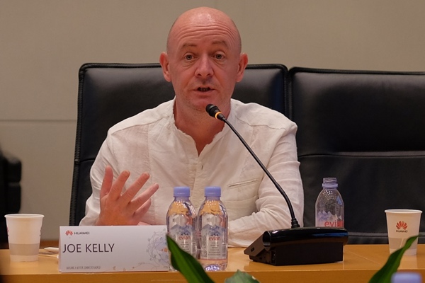 Ông Joe Kelly – Phó chủ tịch phụ trách truyền thông quốc tế của Huawei - Ảnh: H.Đ
