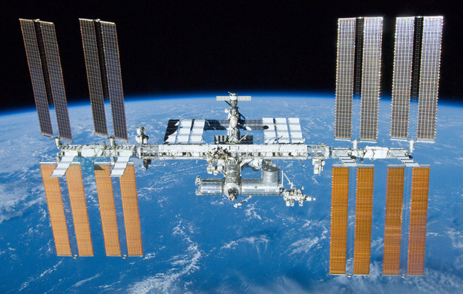 Trạm vũ trụ quốc tế ISS.