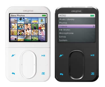  Apple từng bị kiện vì sử dụng thiết kế menu trong iPod giống với chiếc máy này của Creative. 