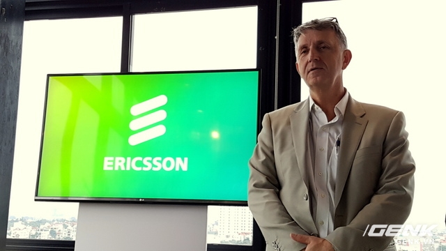  Ông Jan Wassenius, Tổng giám đốc Ericsson Việt Nam. 