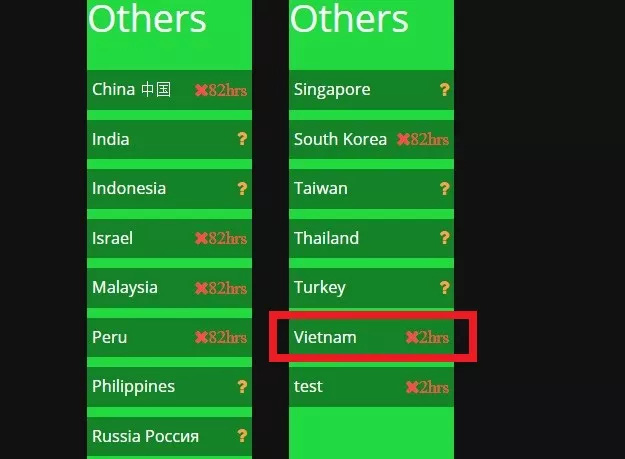 
Server Việt Nam xuất hiện trong thông báo từ phía Niantic dành cho Pokemon Go
