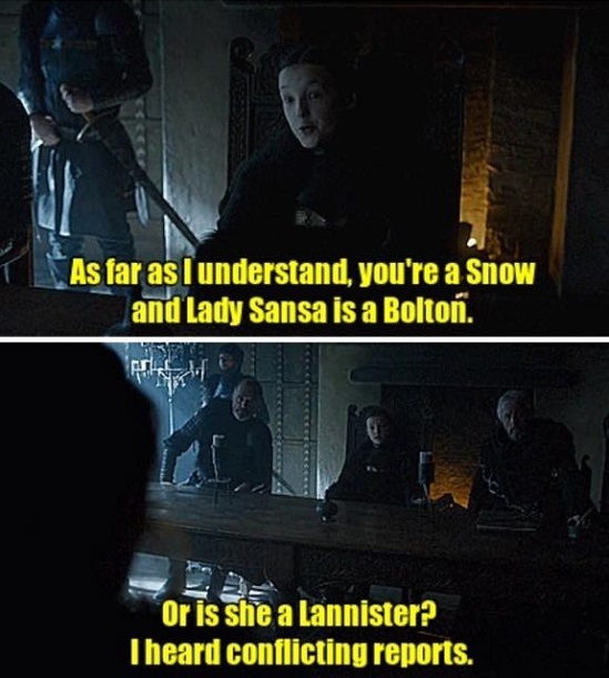 
Lý lẽ sắc bén khiến hai anh em Jon Snow - Sansa Stark cứng họng
