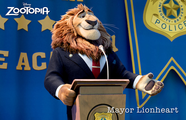 
Sư tử uy quyền làm thị trưởng
