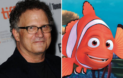 
Albert Brooks từng lồng tiếng vai cá Marlin trong Finding Nemo
