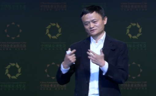  Jack Ma trong phần đáp trả 