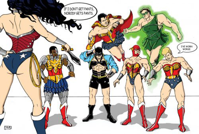 
Justice League cũng không thể thoát khỏi sự hài hước này
