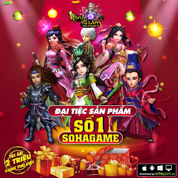 
“Đại tiệc” tri ân 2 triệu game thủ Việt với chuỗi sự kiện quà tặng cực lớn sắp được sẽ sớm được ra mắt trong tháng 6 này
