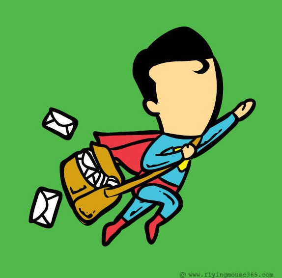 
Superman ngoài công việc làm nhà báo thì có thể đi đưa thư để kiếm thêm thu nhập, chứ làm nhà báo không thì sao đủ sống phải không các bạn!
