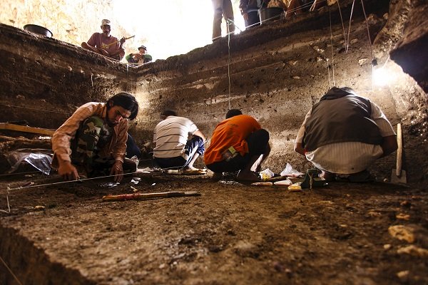 Địa điểm các nhà khảo cổ học tìm thấy hóa thạch