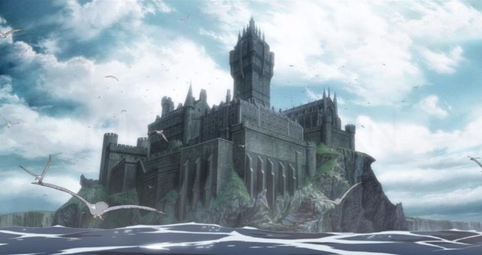anime, castle, and akagami no shirayuki hime image | Anime scenery, Castle  background, Anime background