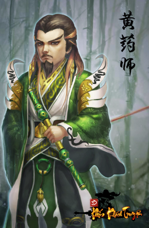 
Họa dung về Đông Tà - Hoàng Dược Sư, nhân vật bất chính bất tà trong truyện kiếm hiệp Kim Dung.
