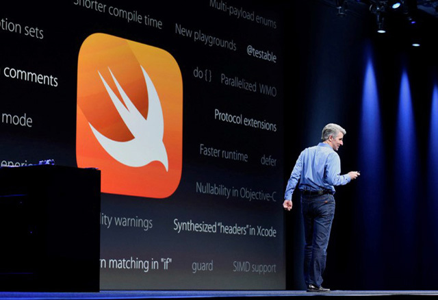  Ngôn ngữ Swift của Apple được coi là một cột mốc lớn của ngành phần mềm những năm gần đây. 